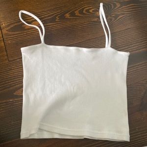 White tank top